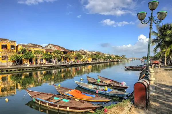 Lanterns glowing in Hội An Ancient Town